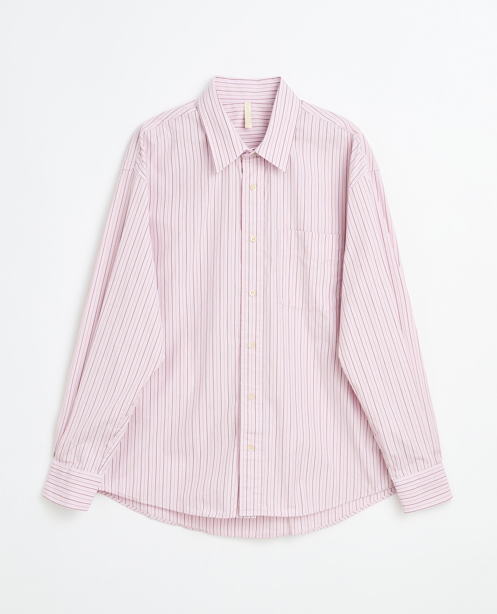新品 na.e Standard Shirt StripePink ストライプ New Base Shirt – Sunflower