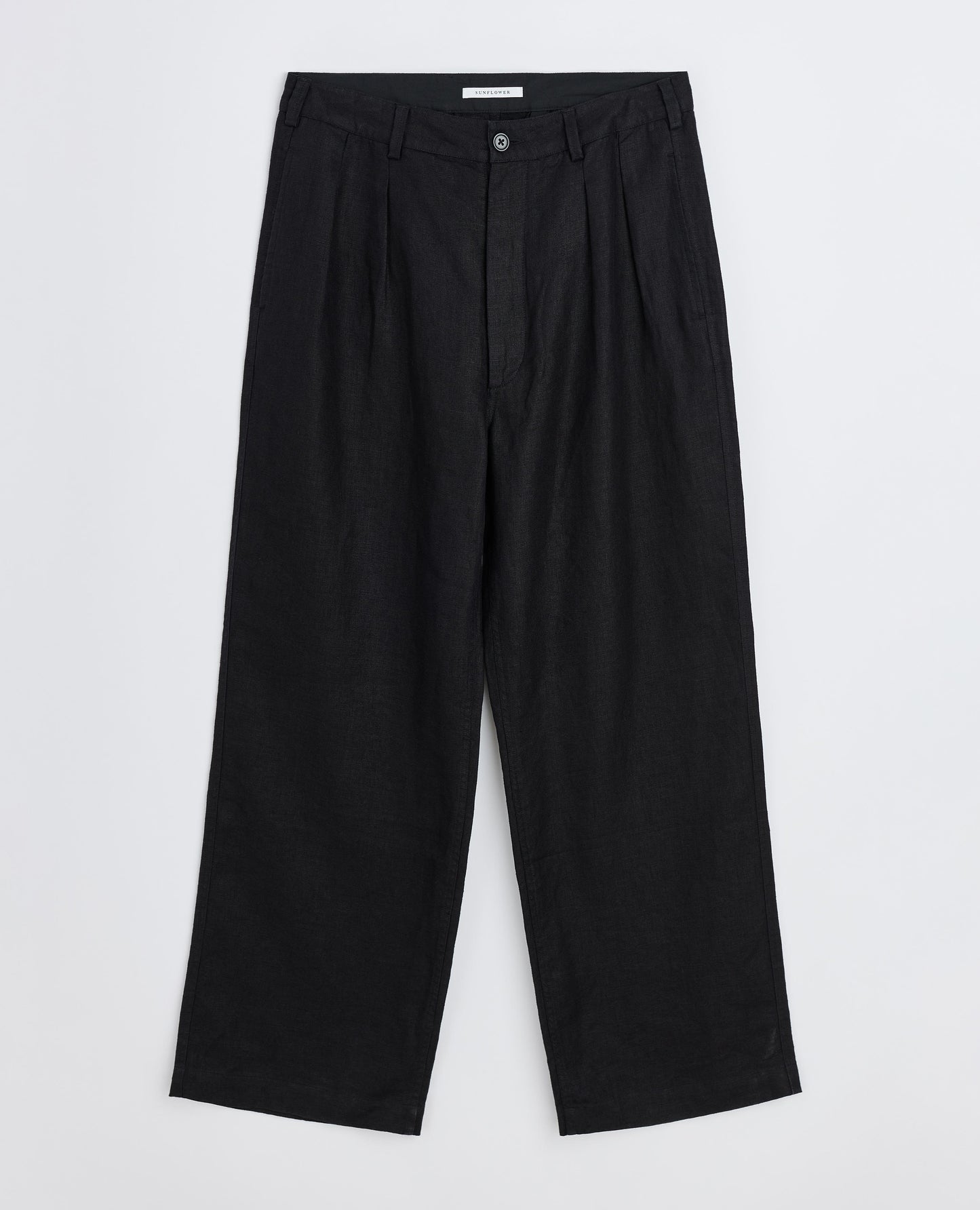 PLEATED LINEN PANT
