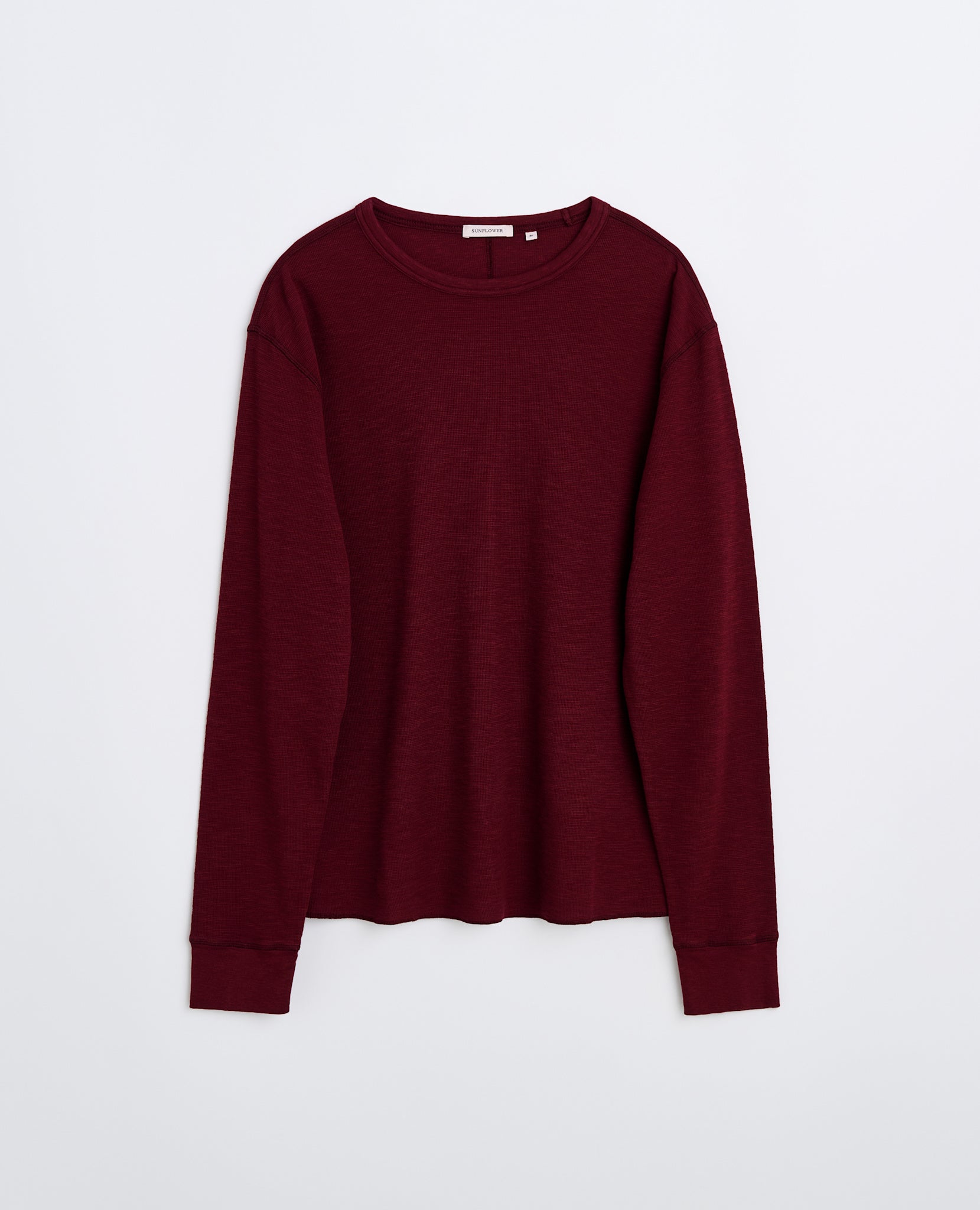 WAFFLE TEE LS – Sunflower