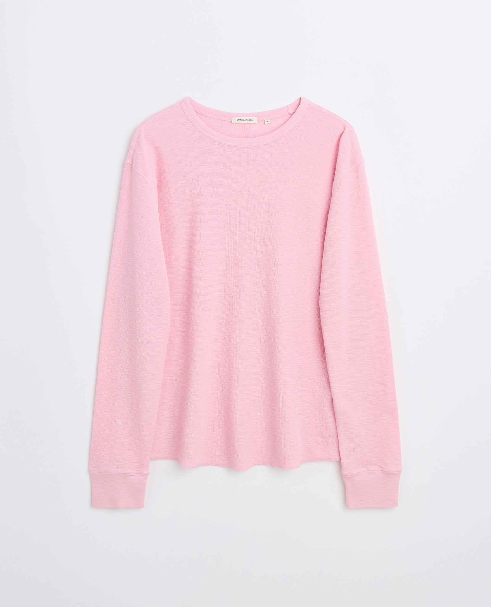WAFFLE TEE LS – Sunflower