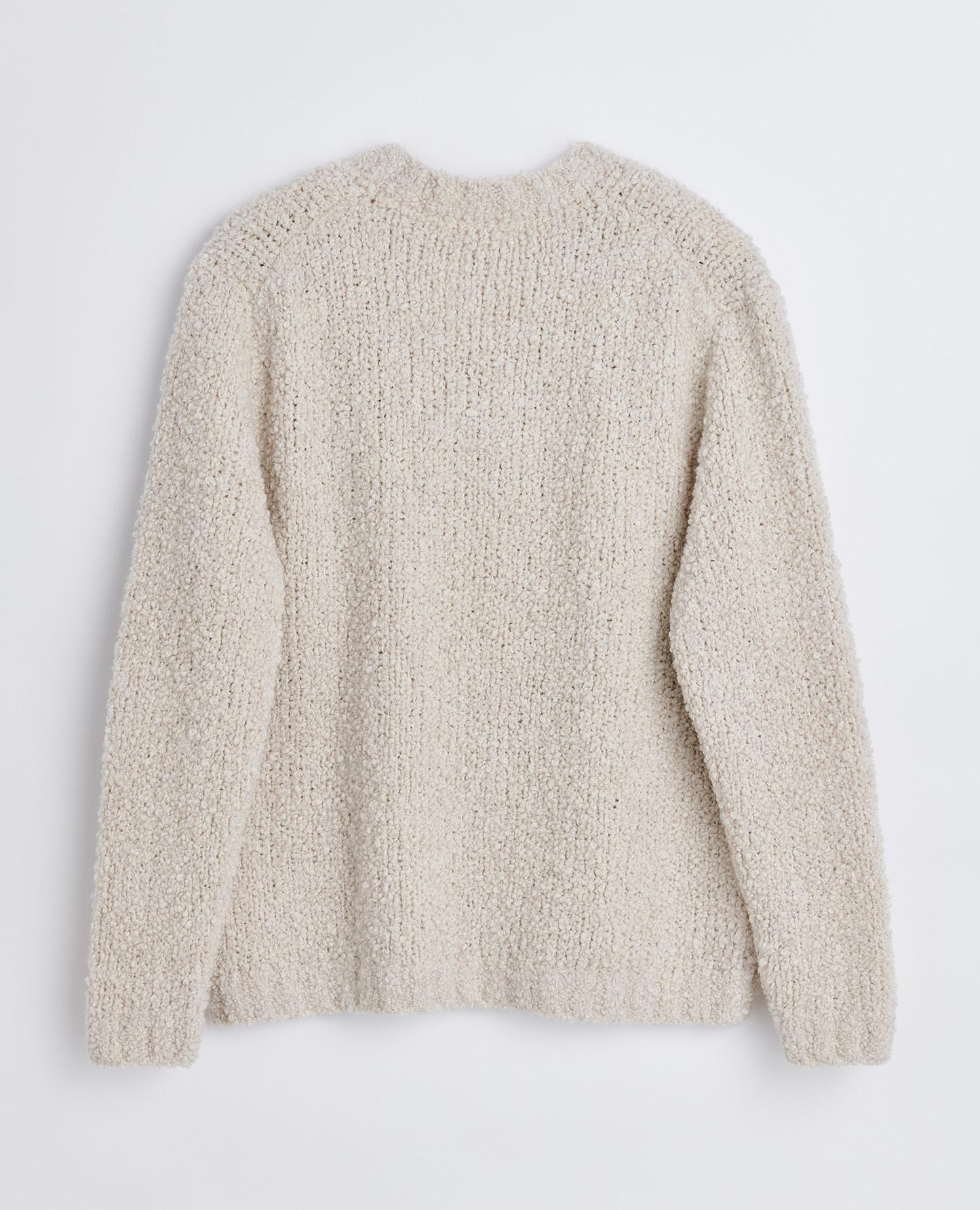 ASKE SWEATER . OFF WHITE