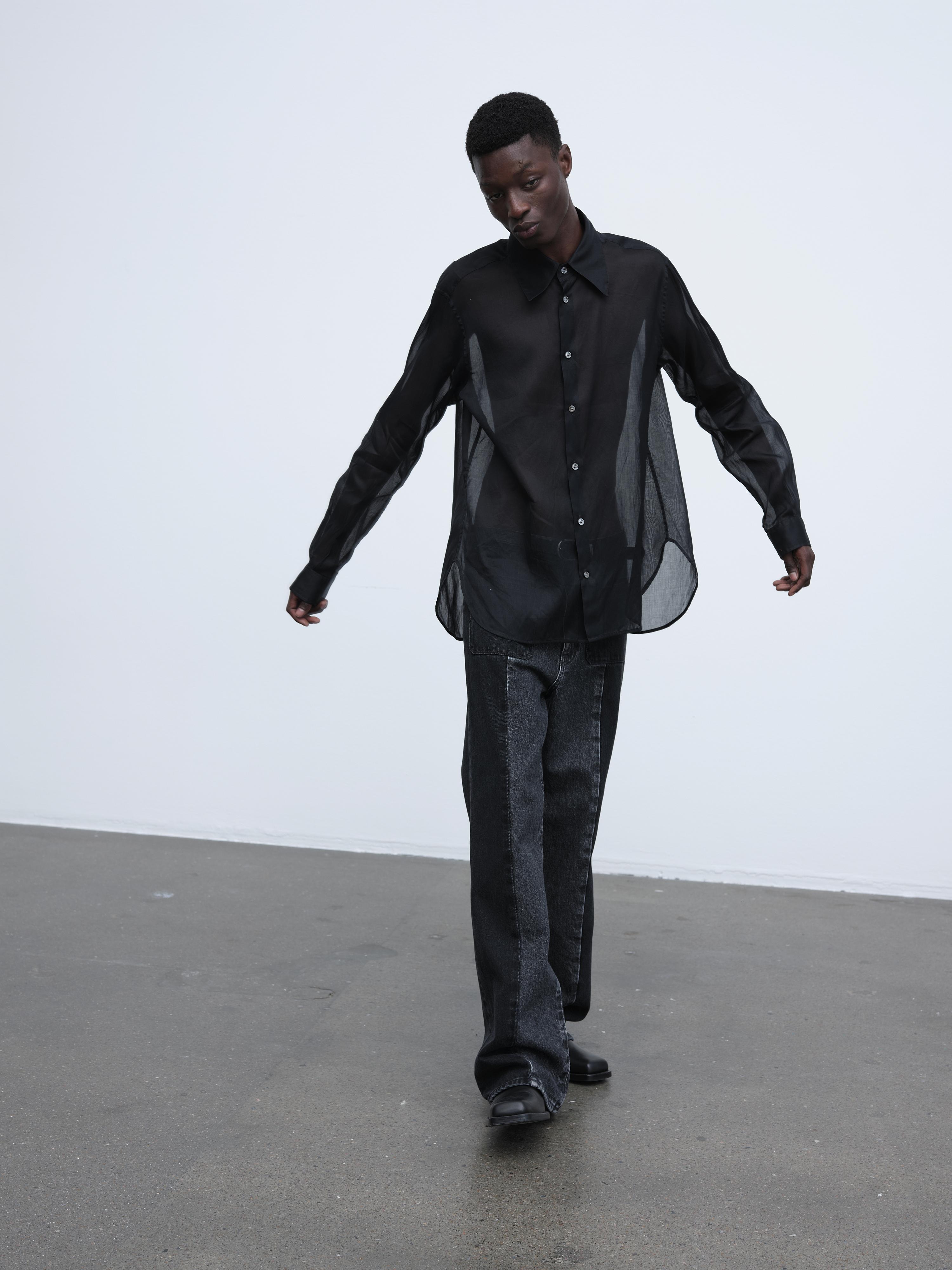 FLARE . BLACK WASHED – Sunflower