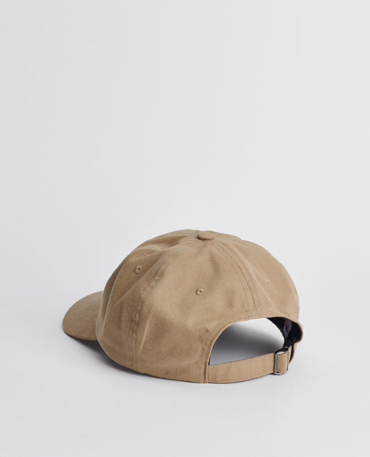 DAD TWILL CAP . KHAKI