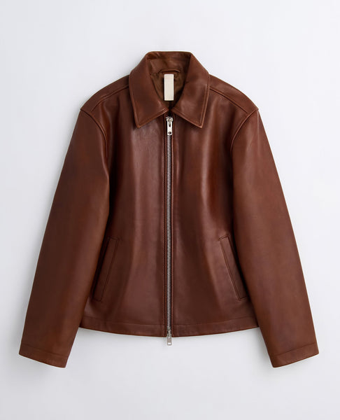 ジャケット・アウター PAIR SLOPE short leather Harrington jkt 241106_SUNFLOWER_5_grande.jpg?