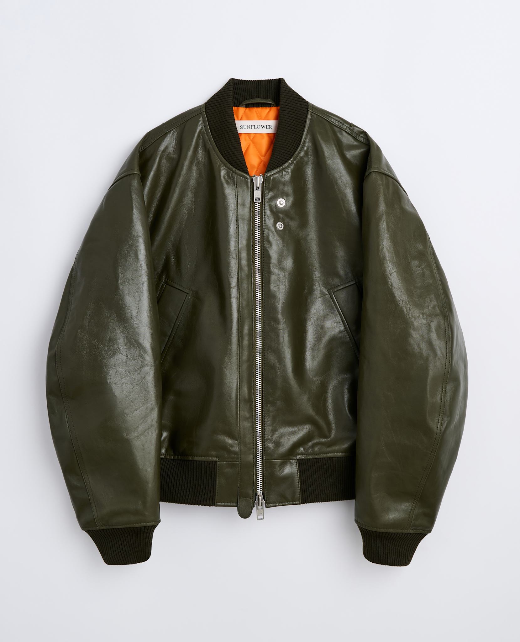 sunflower レザージャケット　サイズ48 LEATHER FLIGHT JACKET – Sunflower