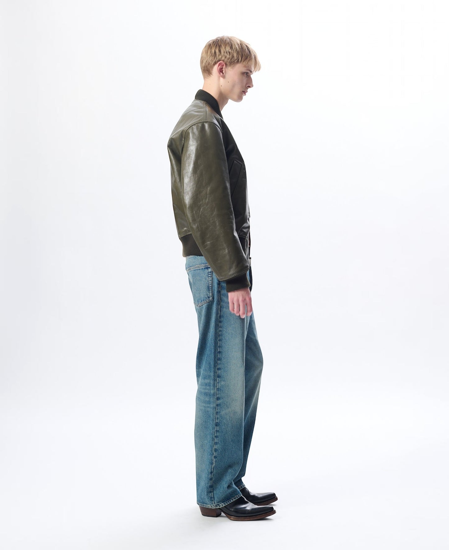 LEATHER FLIGHT JACKET