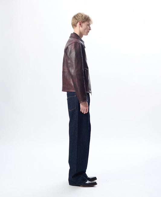 SHORT LEATHER JACKET