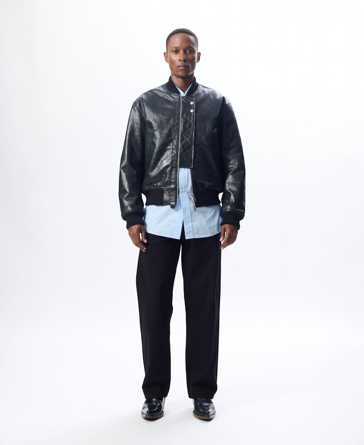 LEATHER FLIGHT JACKET