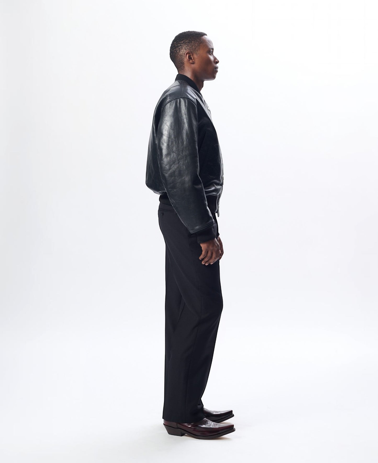 LEATHER FLIGHT JACKET
