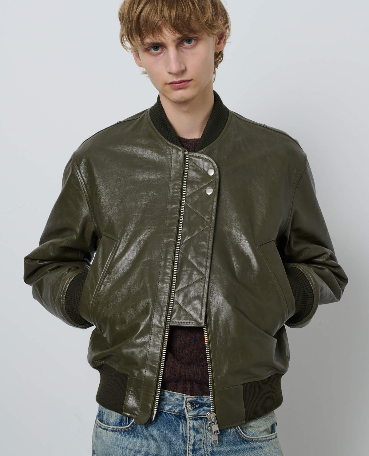 LEATHER FLIGHT JACKET