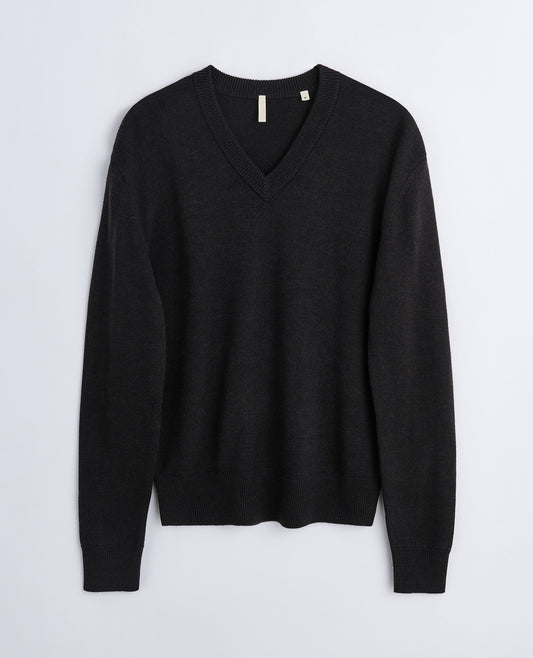 MOON MERINO V NECK