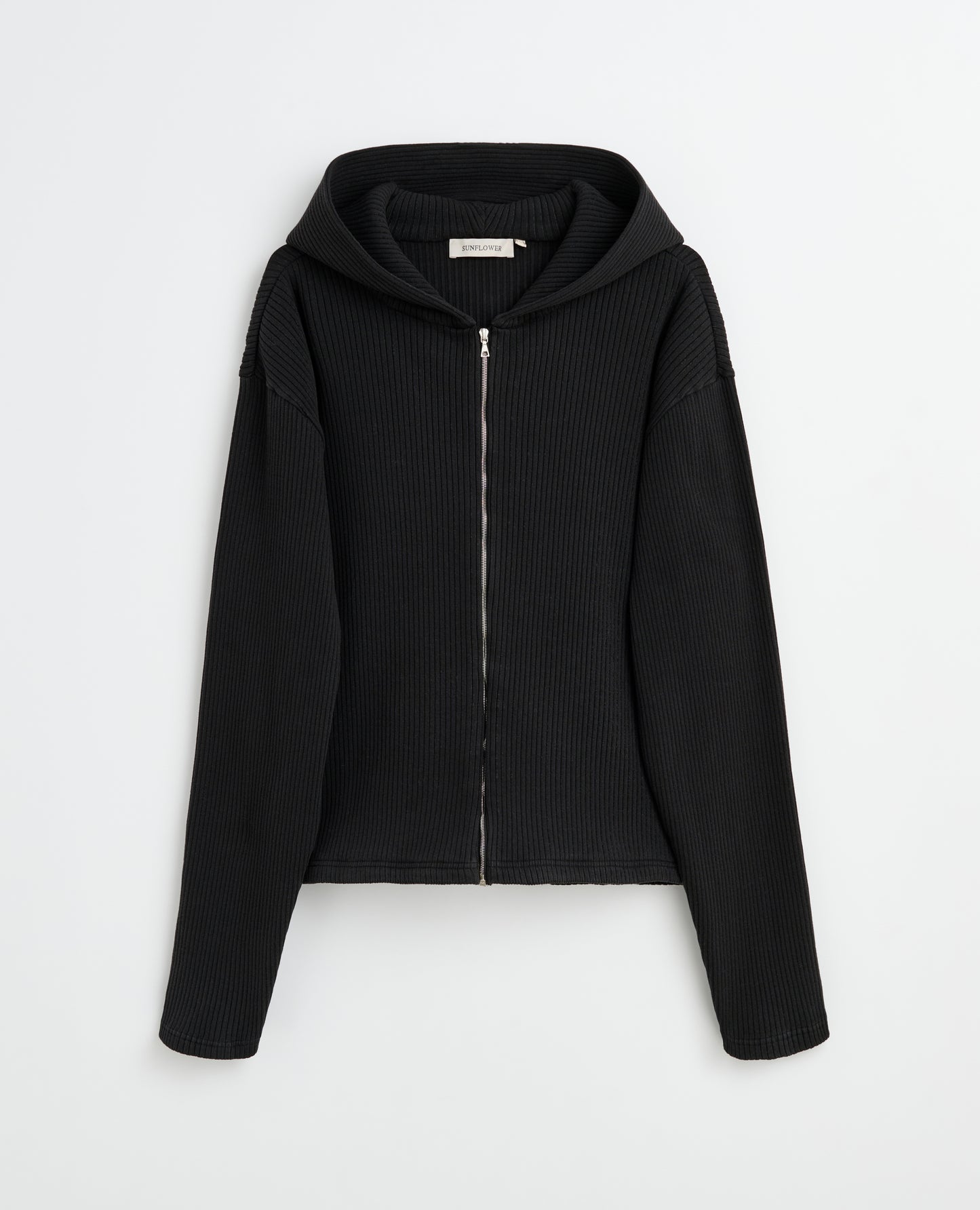 RIB ZIP SWEAT