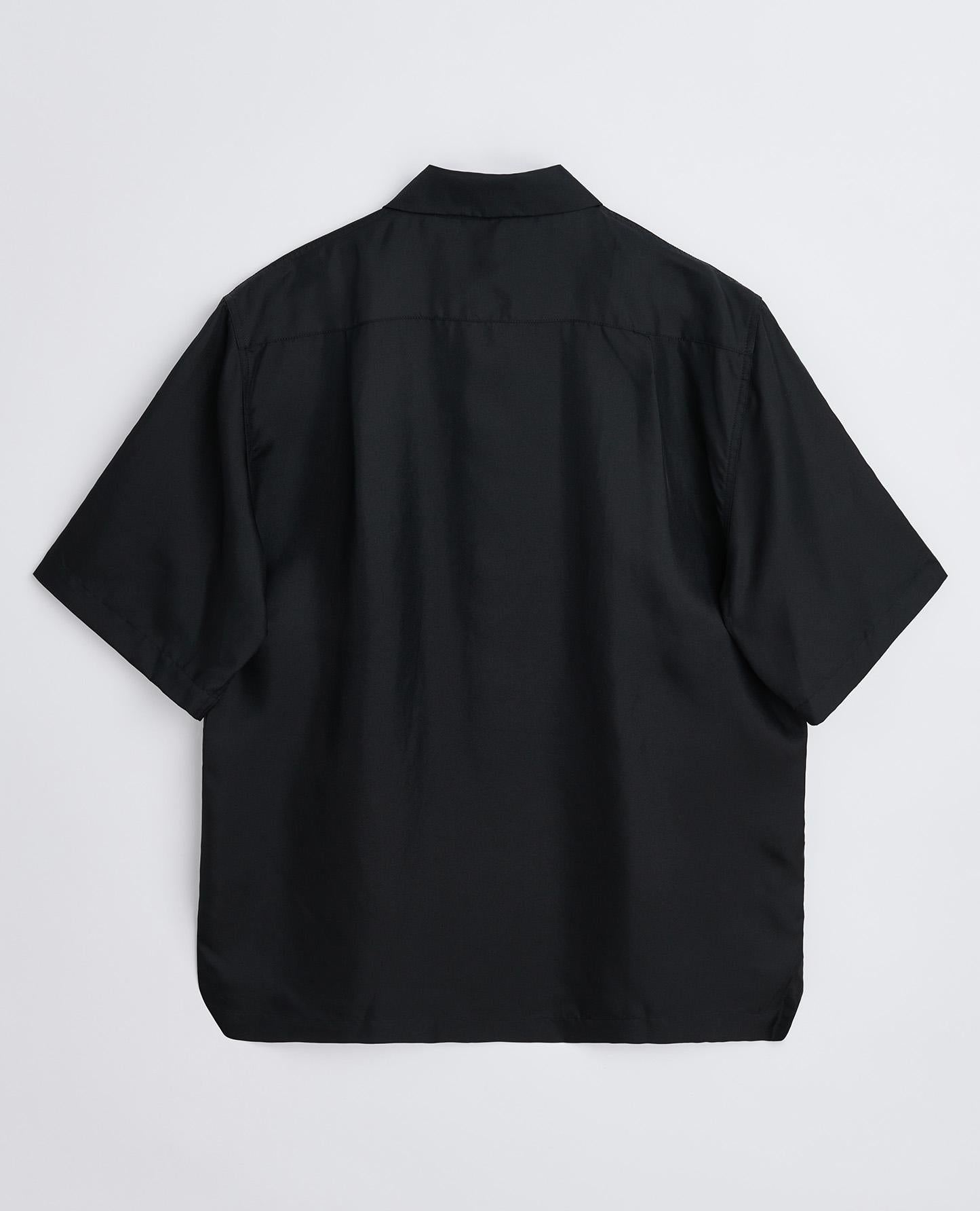 SILK SHIRT SS . BLACK – Sunflower