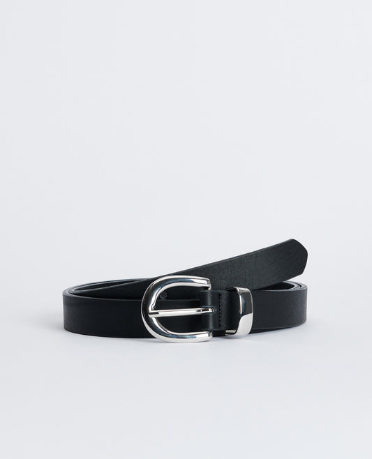 SIMPLE BELT 2,5CM . BLACK