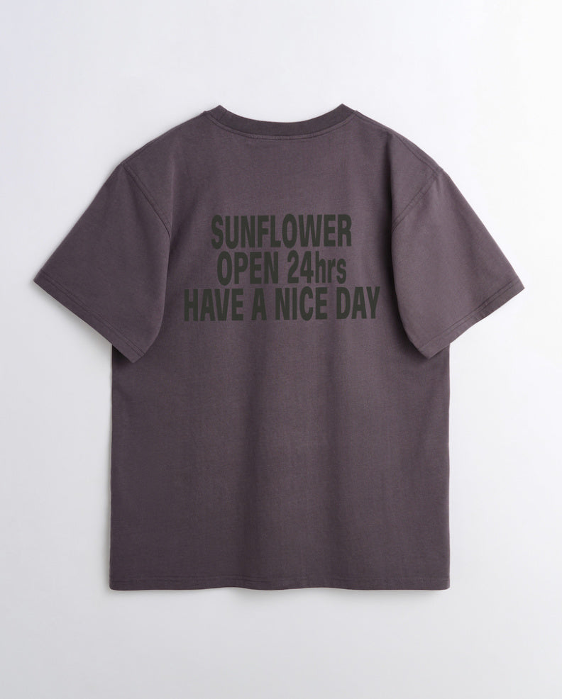 【SUNFLOWER】JAGGER TEE BLACK M MUSINSA公式 | SUNFLOWER Jagger Short Sleeve T-shirt - Black