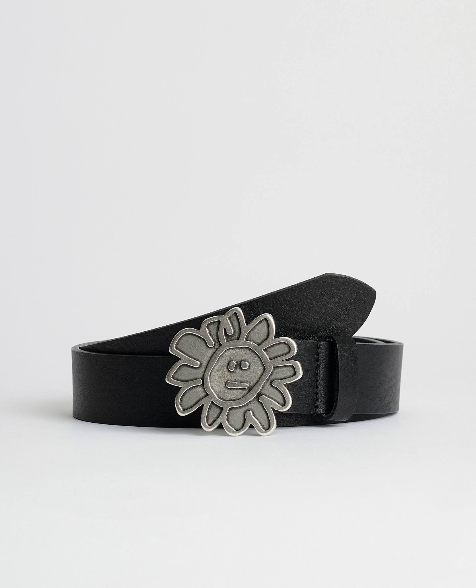 Flower Buckle Belt – Sunflower