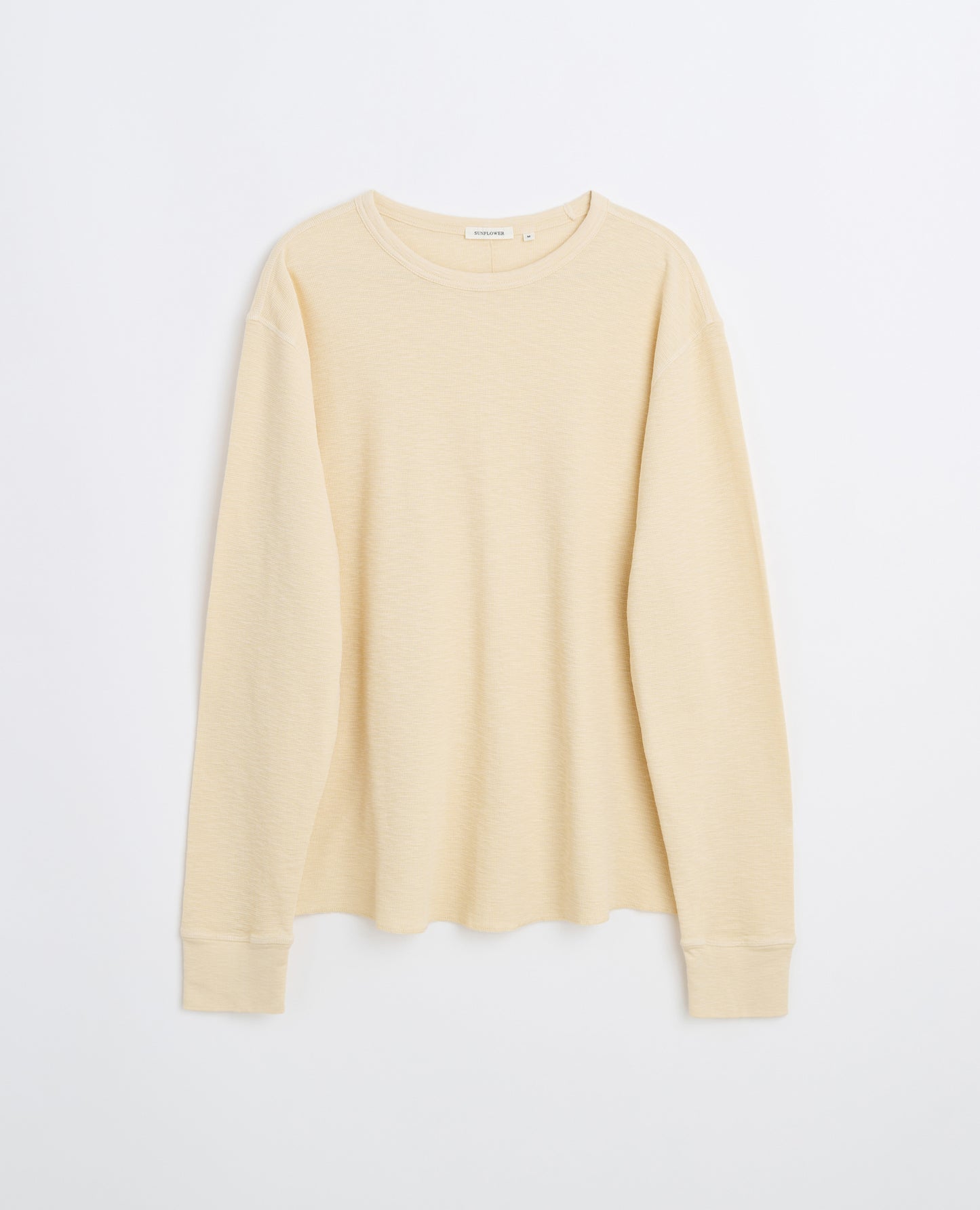 WAFFLE TEE LS