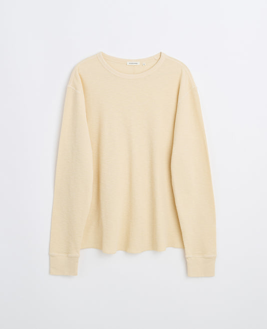 WAFFLE TEE LS