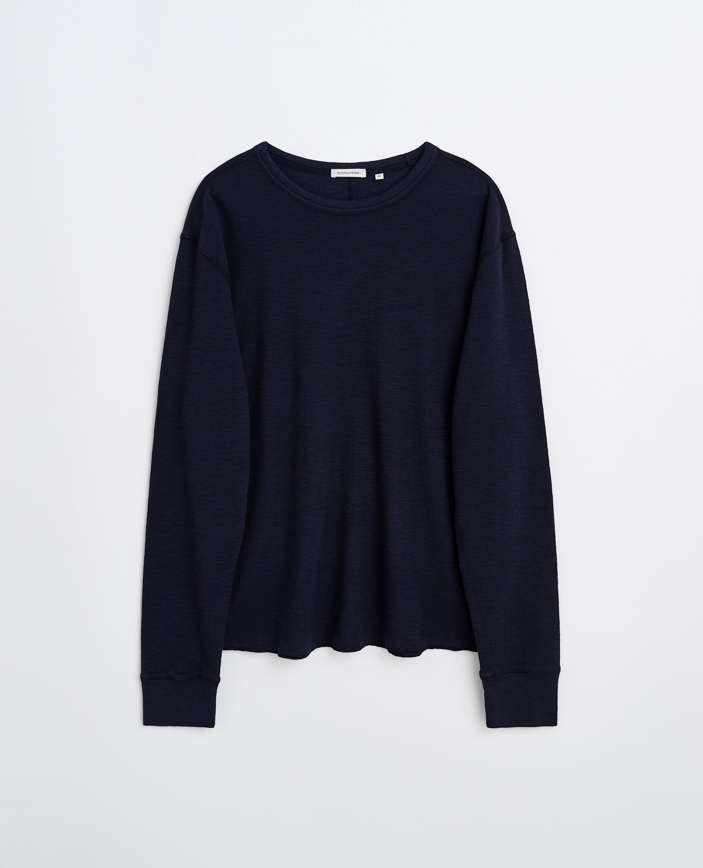 WAFFLE TEE LS