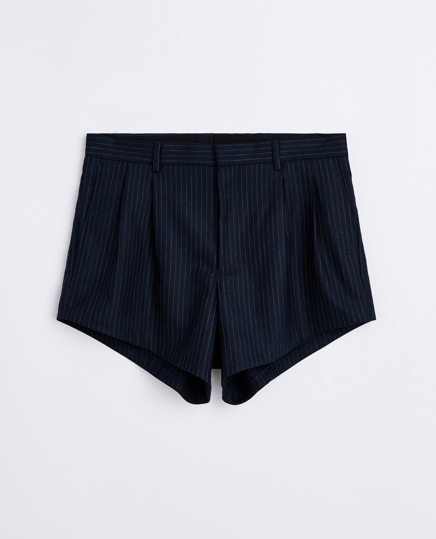 WIDE PLEATED SHORTS