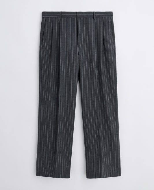 WIDE PLEATED TROUSER