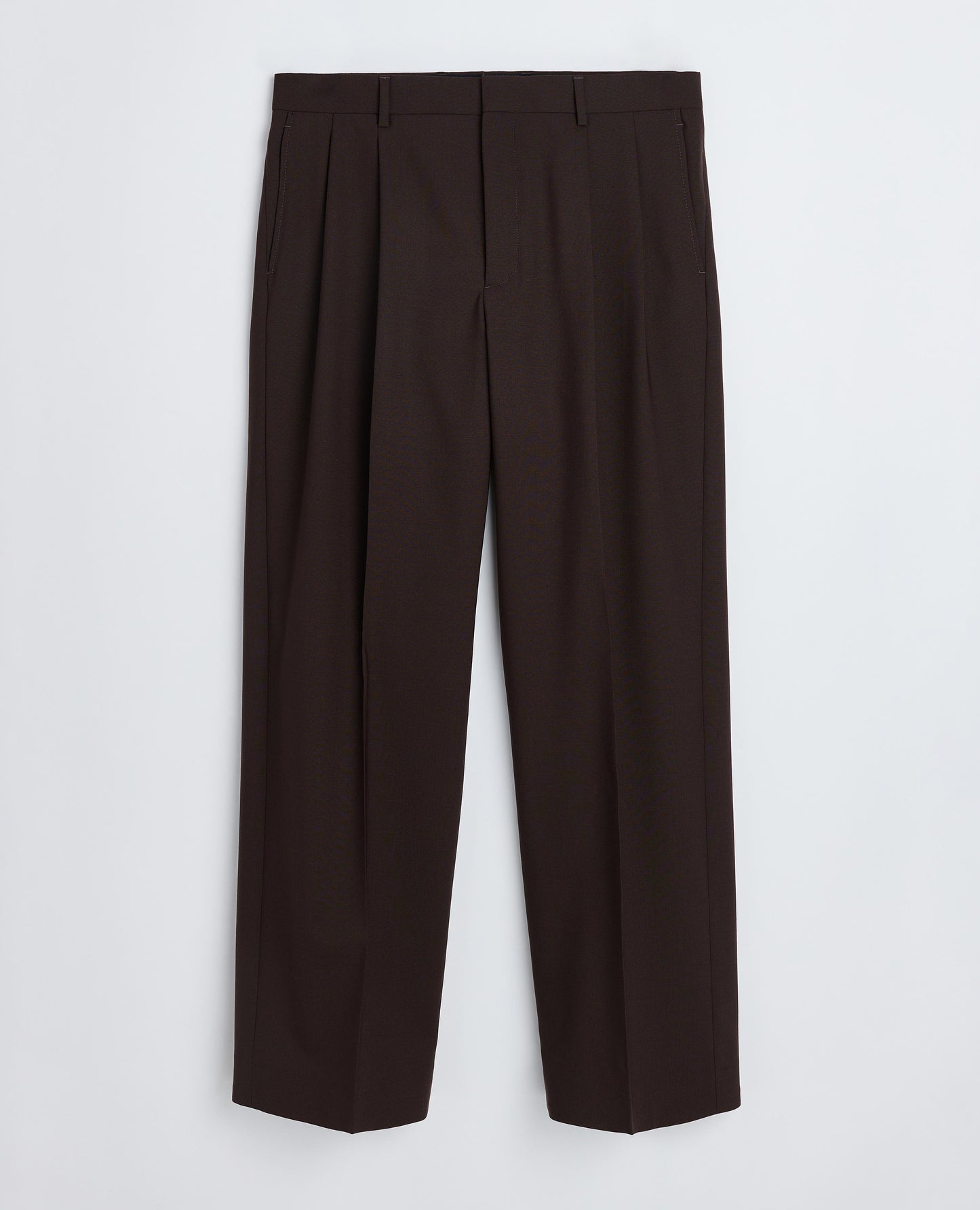 WIDE PLEATED TROUSER