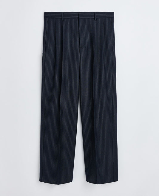WIDE PLEATED TROUSER