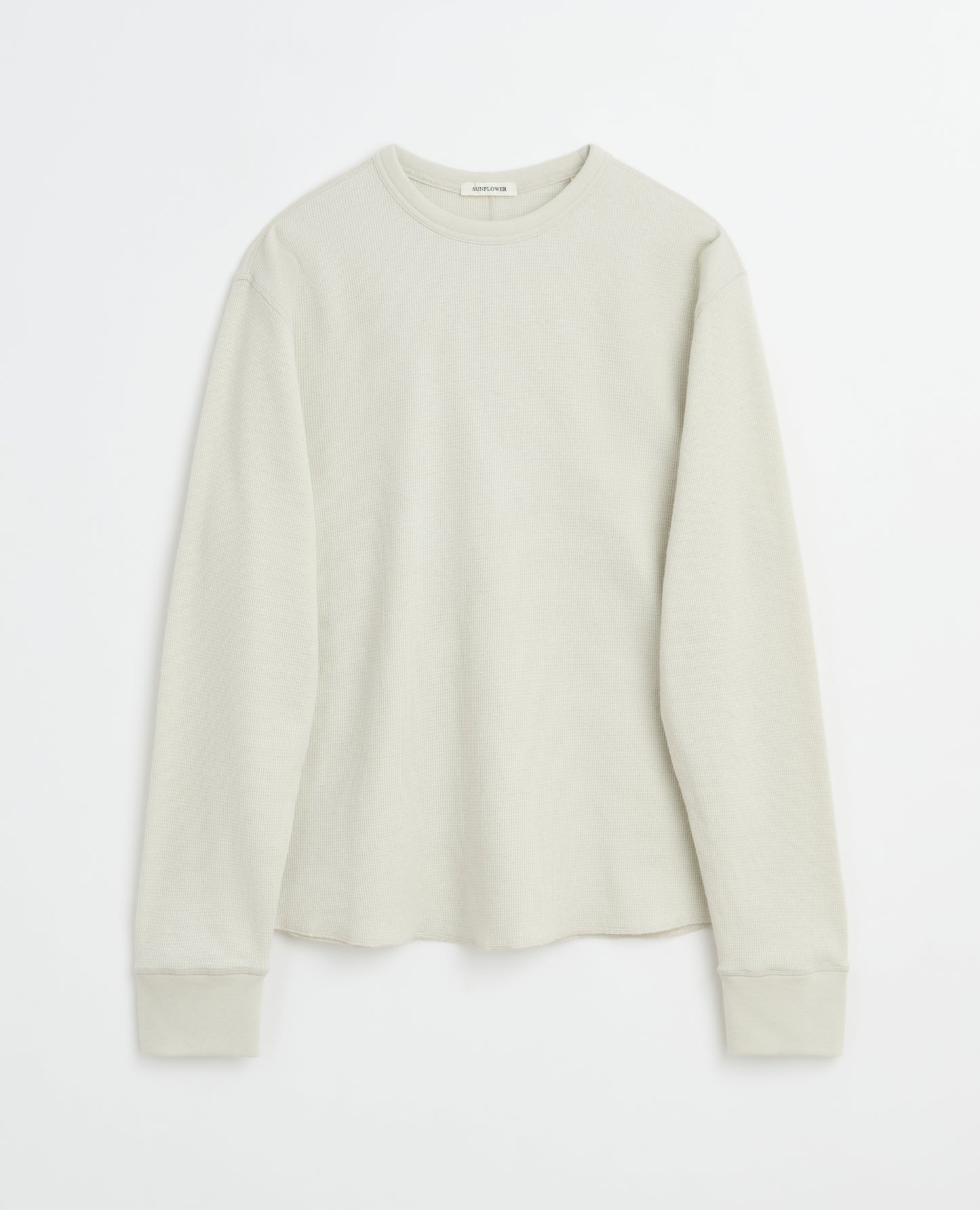 WOOL WAFFLE TEE LS