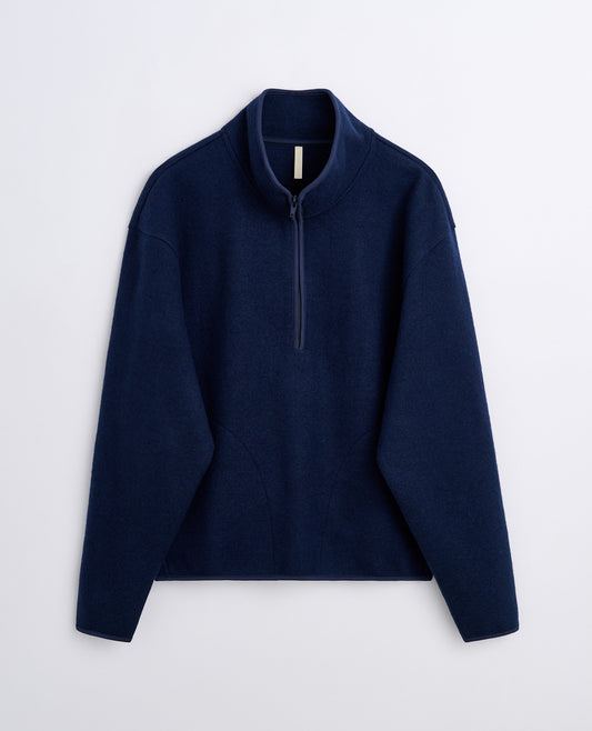 Wool Half Zip