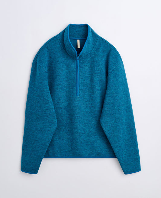 Wool Half Zip