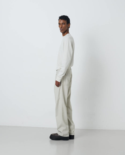 WOOL WAFFLE TEE LS