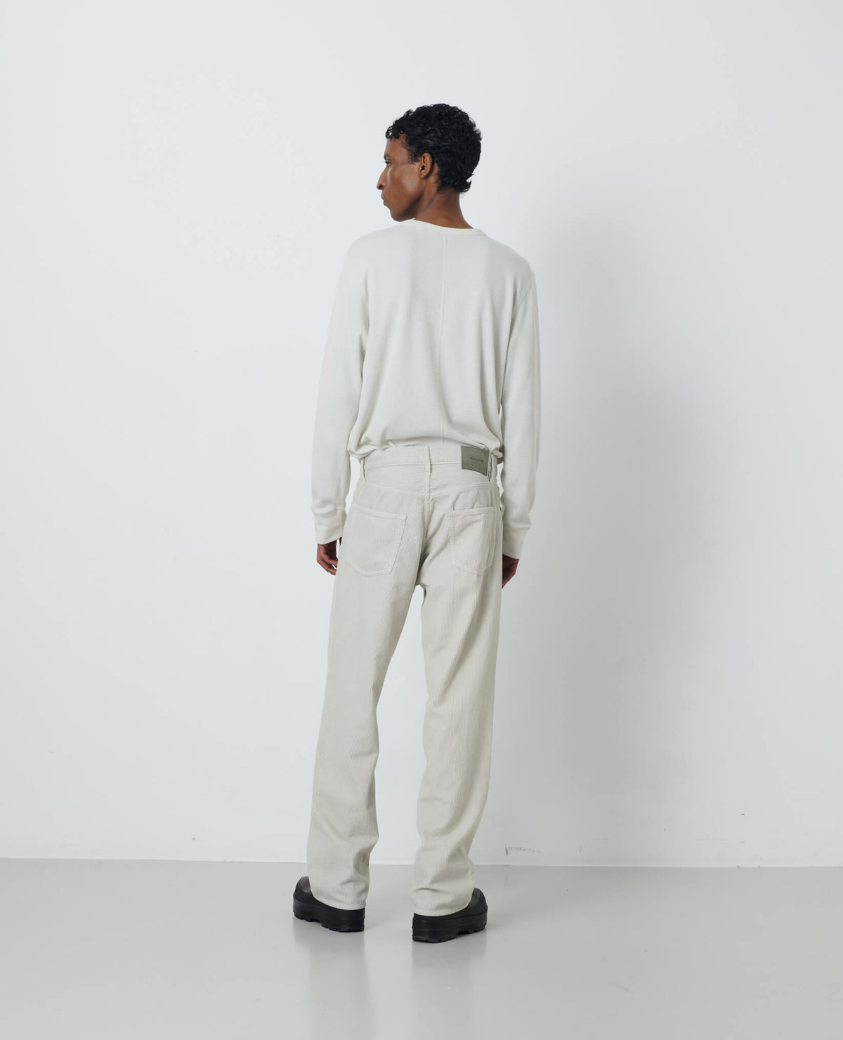 WOOL WAFFLE TEE LS