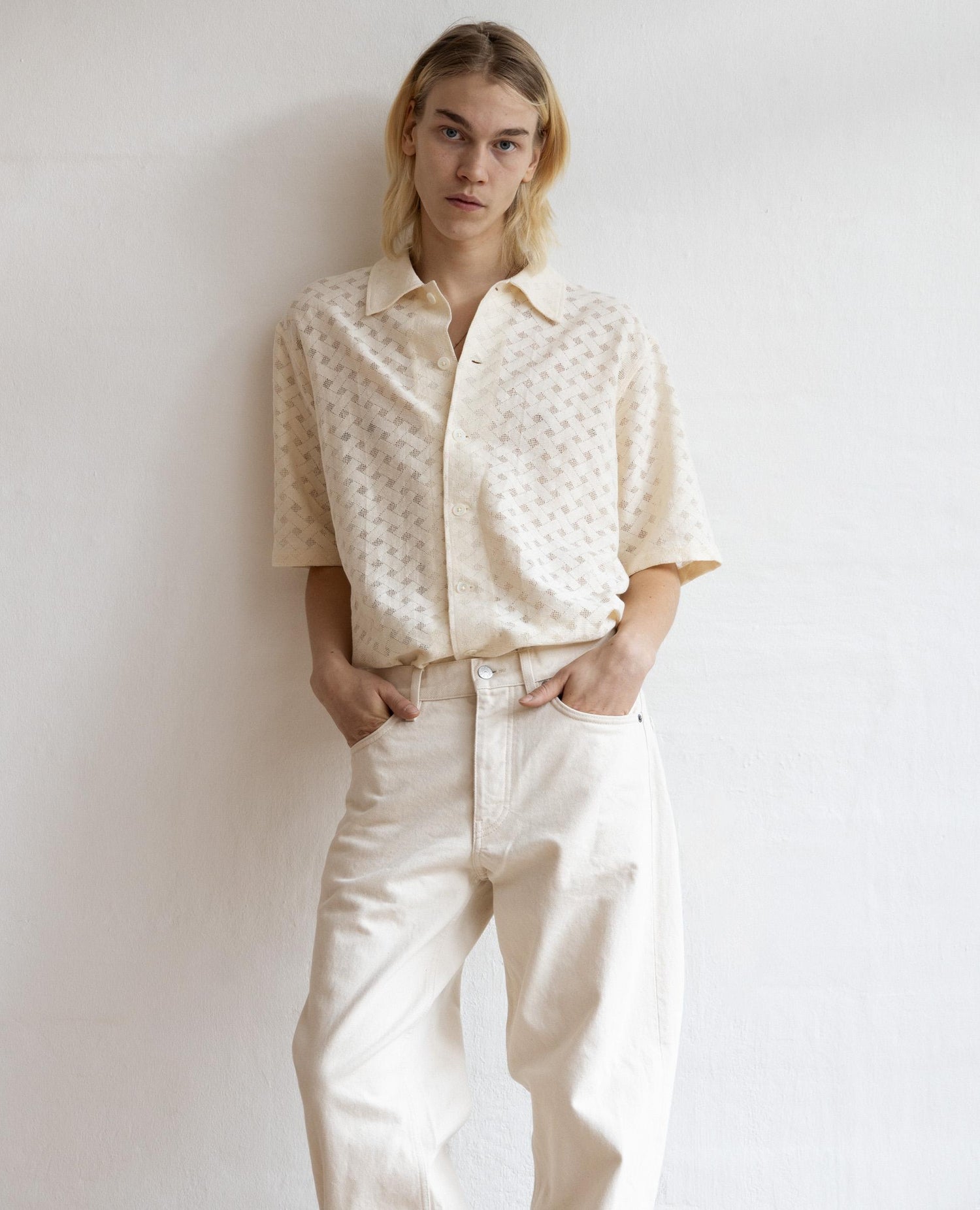 Sunflower 23SS Spacey cotton くどい Shirt 深水光太