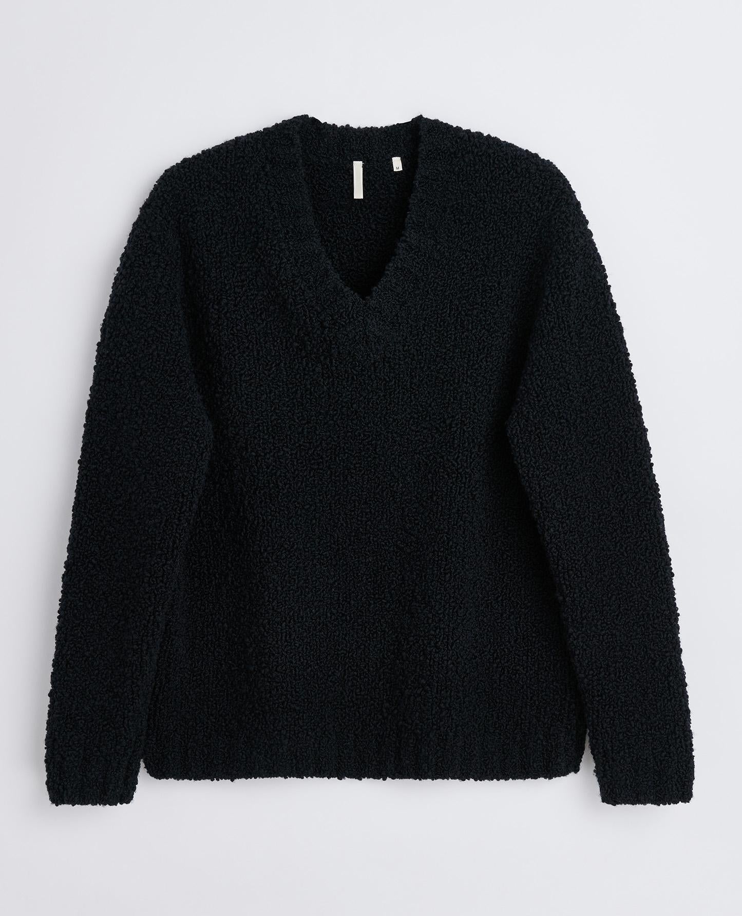 ASKE SWEATER . BLACK