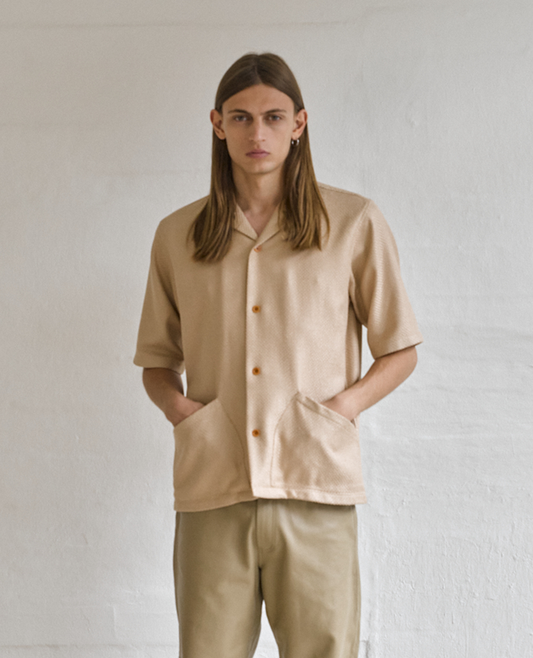 COCO SS SHIRT . KHAKI