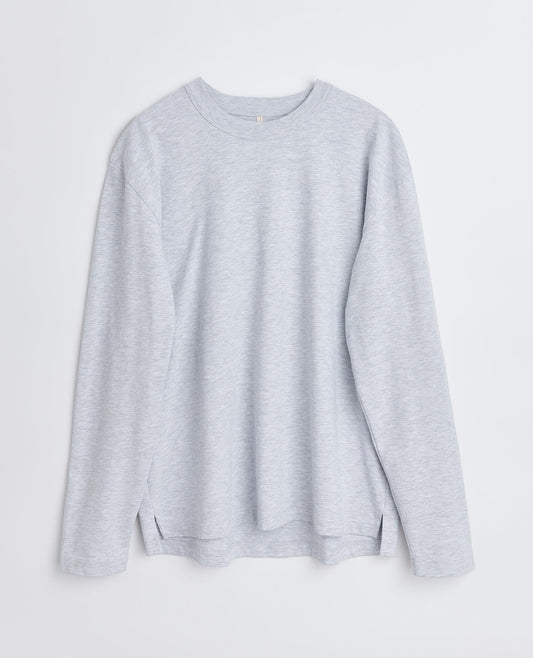 MASTER SMILE LS . LIGHT GREY MELANGE