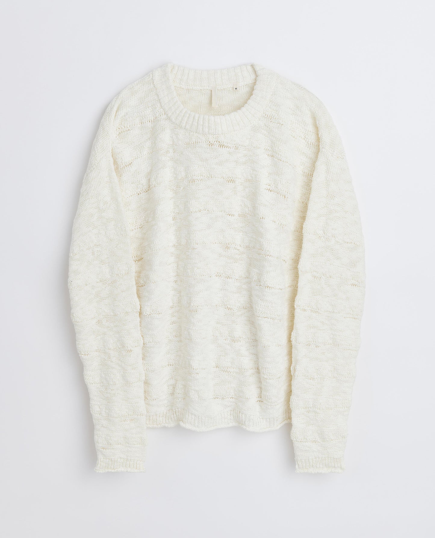 REPAIR KNIT . OFF WHITE
