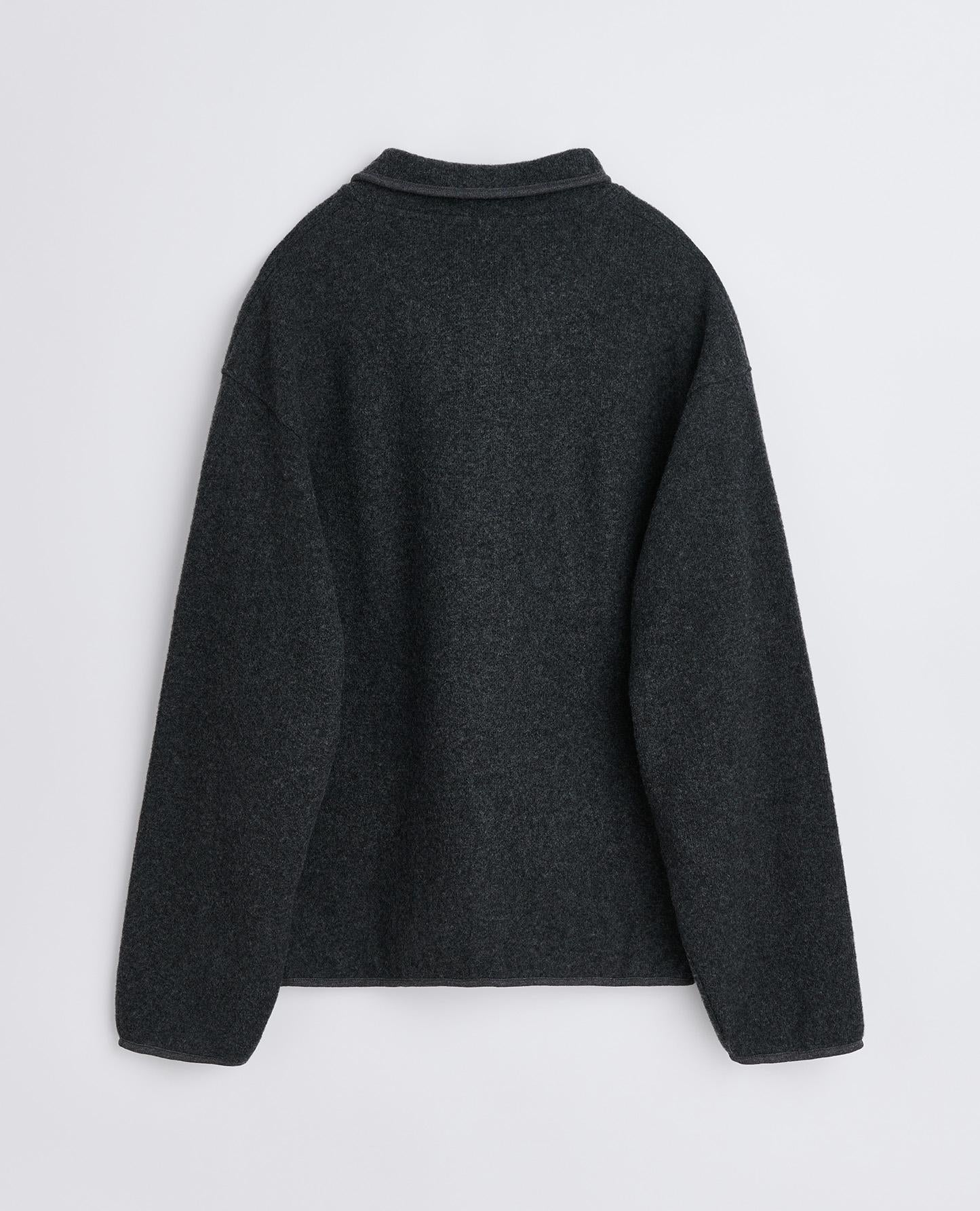 WOOL ZIP . ANTRACITE – Sunflower