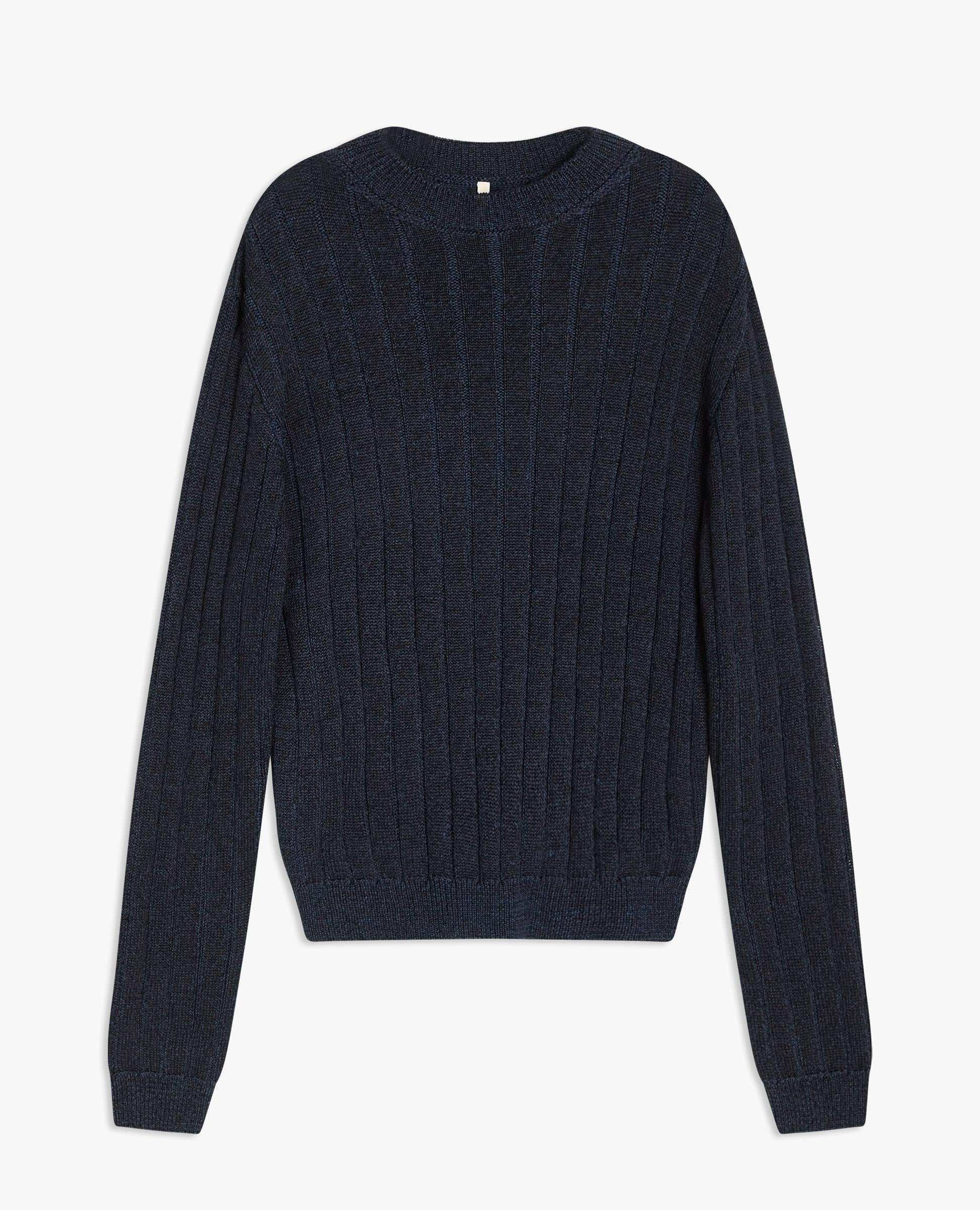 Sunflower Mick Sweater サンフラワー ミックセーター MICK SWEATER . NAVY – Sunflower